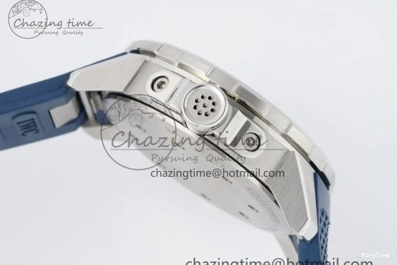 MIROTIME 0501 WellDesigned Aquatimer Automatic SS RSF 1:1 Best Edition Blue Dial on Blue Rubber Strap A 7057